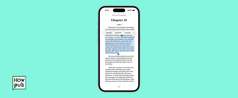 Add Note in Apple Books