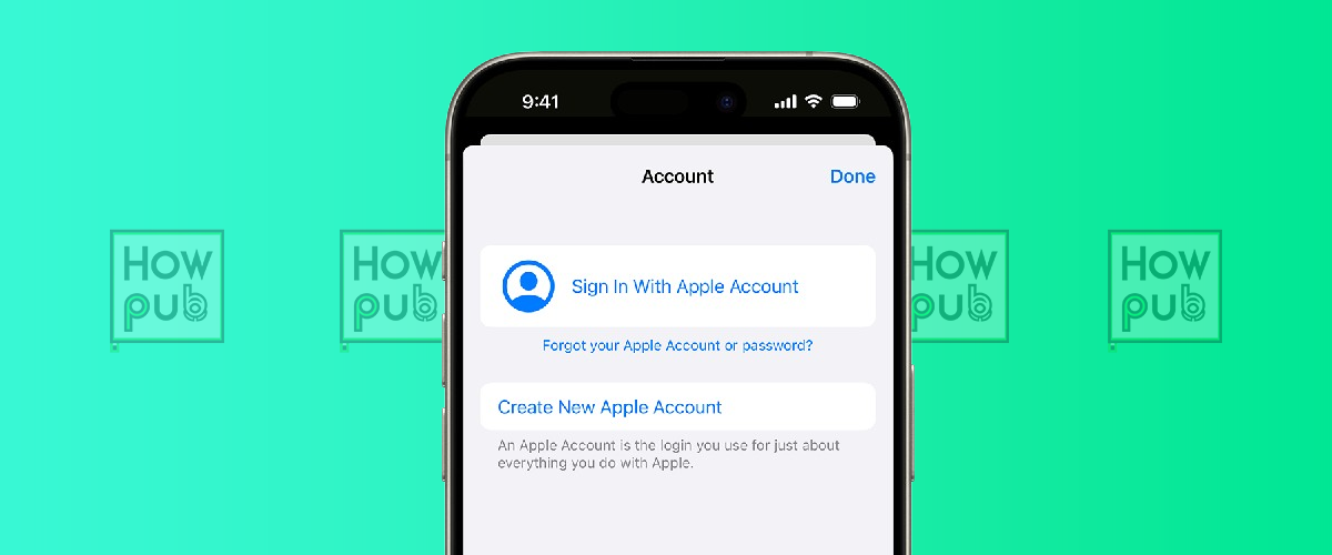 Creating and Managing Apple ID and iCloud Account on iPhone