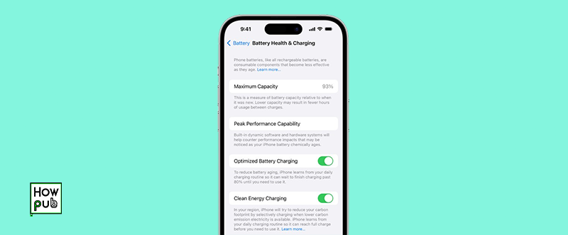 Check Battery Health on iPhone