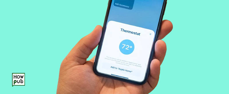 Connecting smart thermostat with iPhone