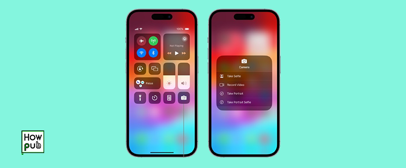 Customize Control Center on iPhone