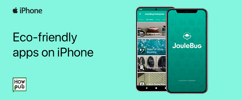 Eco-friendly apps on iPhone