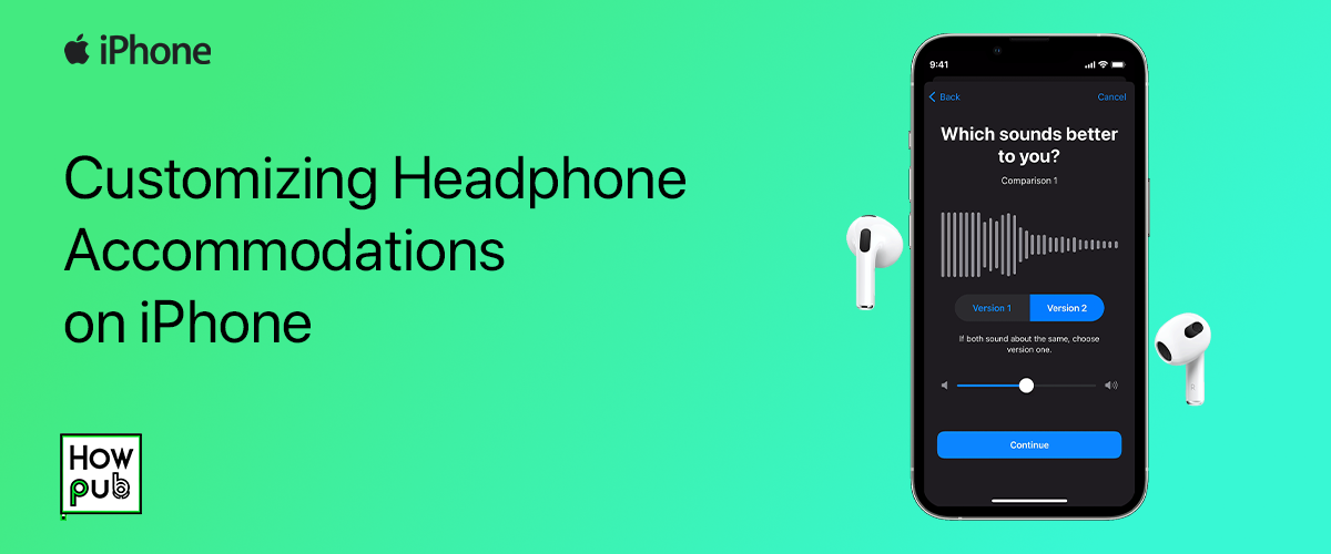 Customizing Headphone Accommodations on iPhone