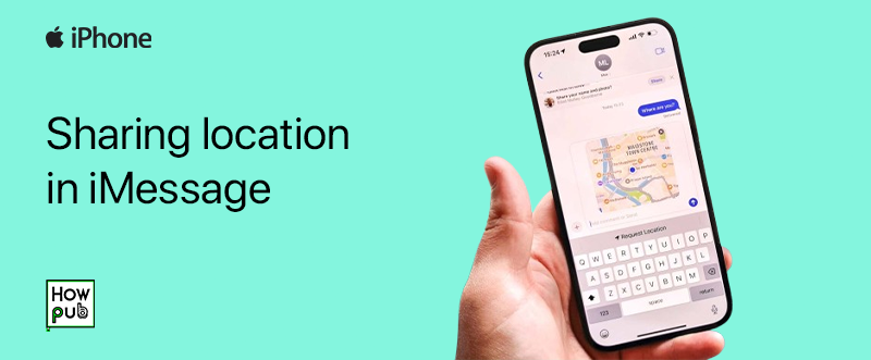 Sharing location in iMessage