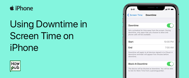 Using Downtime in Screen Time on iPhone