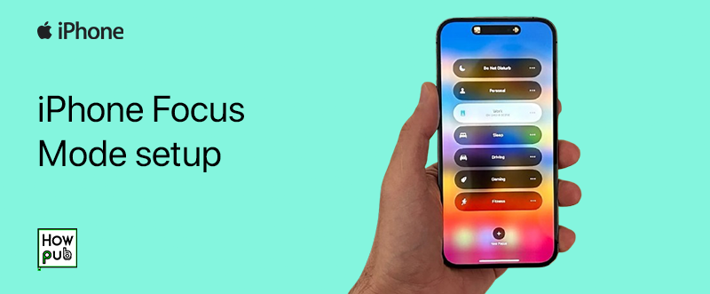 iPhone Focus Mode setup