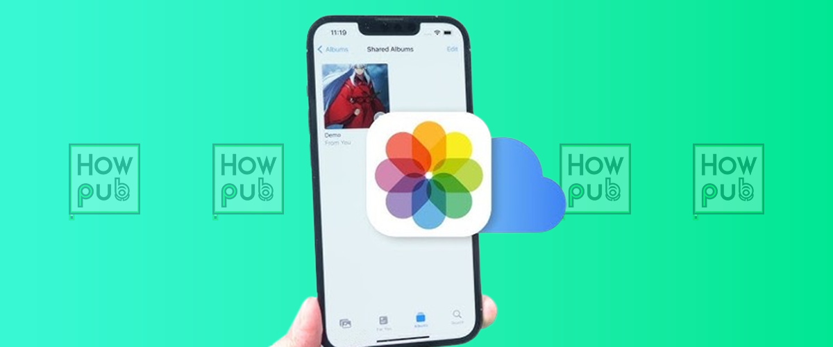 Using shared albums for photo sharing on iPhone