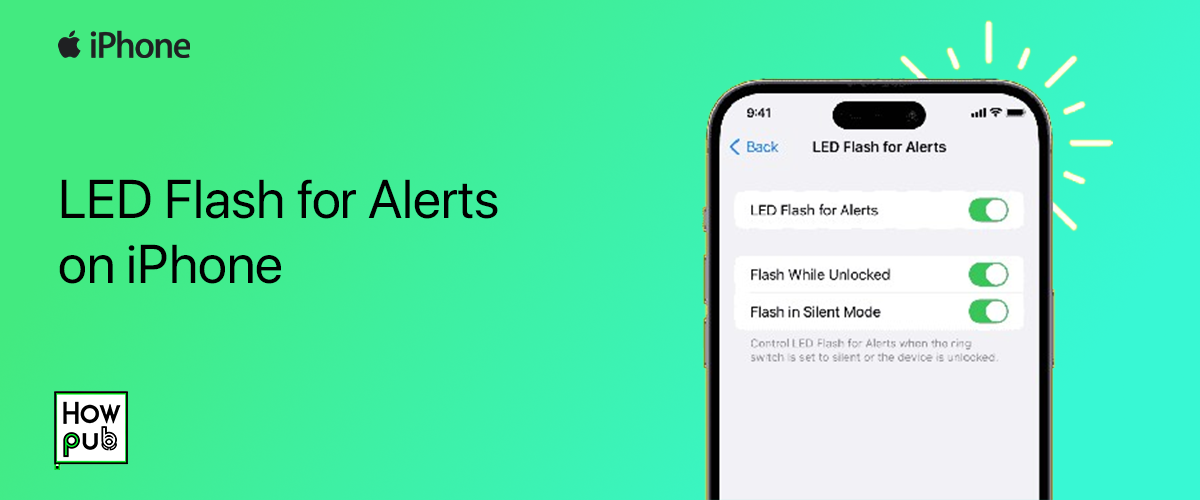 LED Flash for Alerts on iPhone