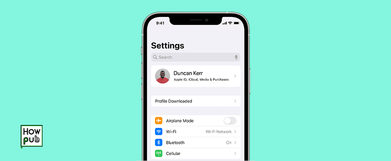 Managing iPhone Settings