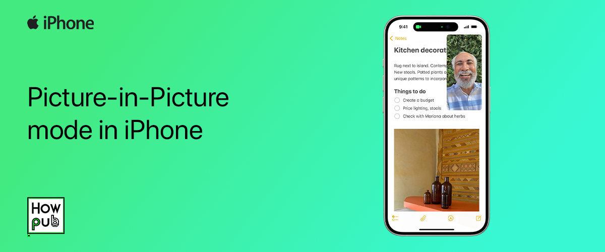 Picture-in-Picture mode in iPhone