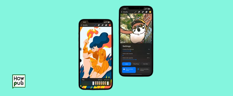 Procreate Pocket App Interface