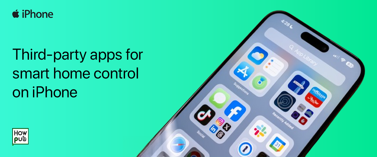 Third-party apps for smart home control on iPhone