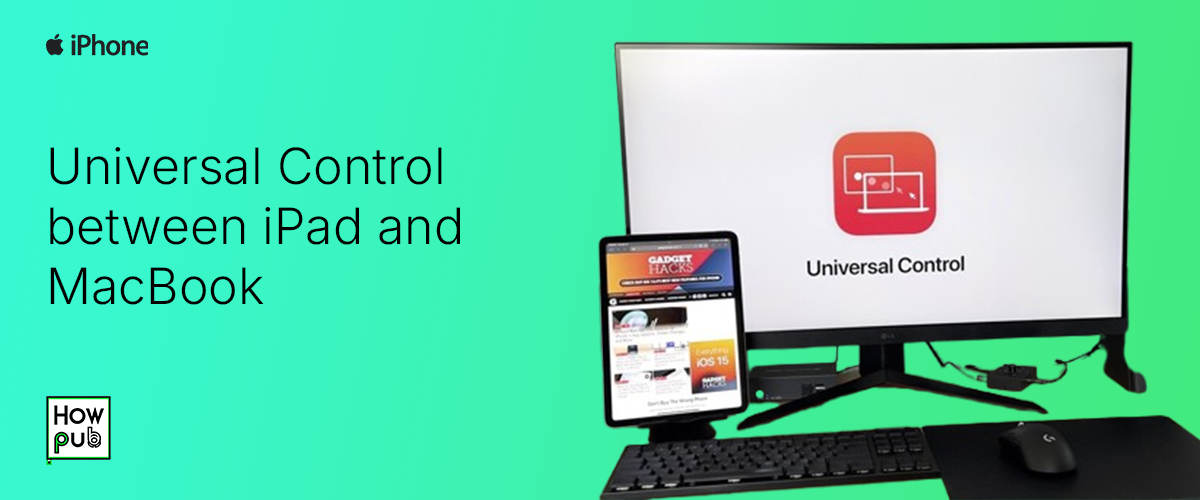 Universal Control between iPad and MacBook