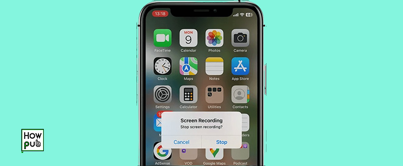Screen recording on iPhone XR